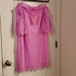 Lilly Pulitzer Lexa Dress Lilac Rose